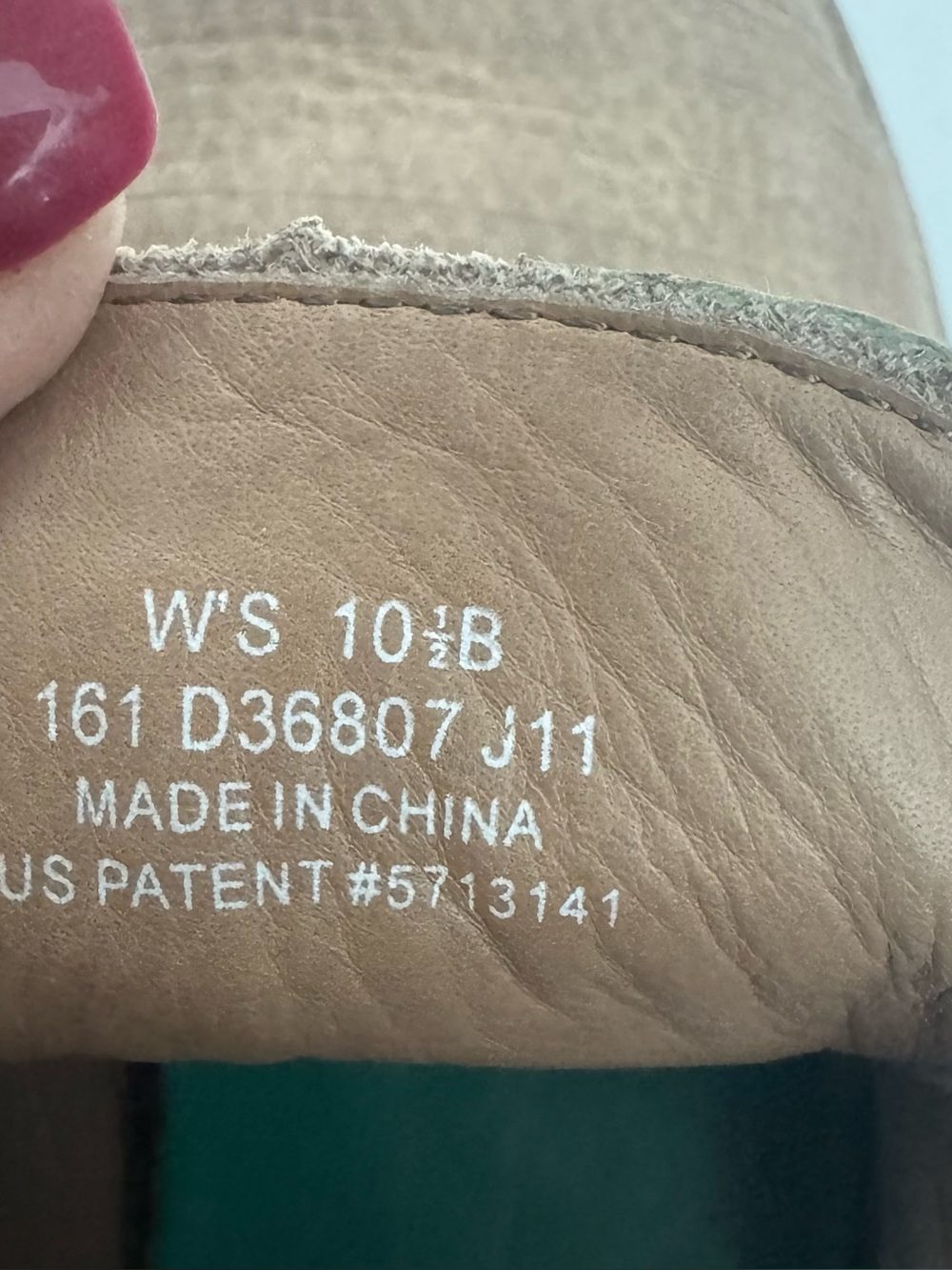 EUC Cole Haan Nike Air Leather Desert Chukka Boots Taupe Tan Turquoise US 10.5B - Picture 11 of 11